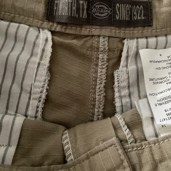Dickies Kids Cargo Pants Khaki Size:8 - Picture 6 of 6
